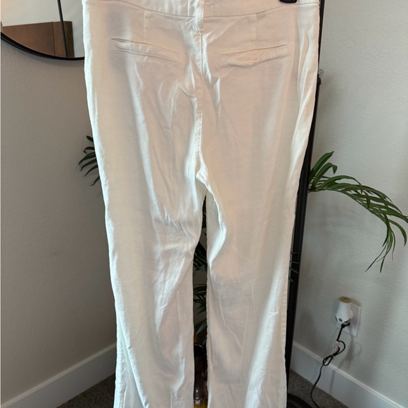 NYDJ Off-White Straight Leg Jeans - Picture 2 of 3